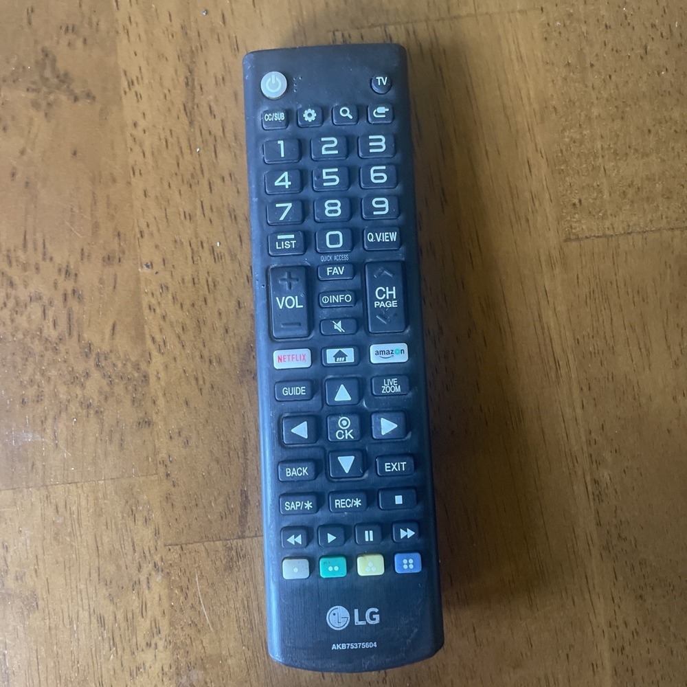 Genuine LG‎ AKB75375604 TV Remote Control tested